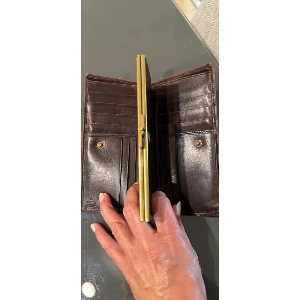 Gucci Vintage Monogram Wallet